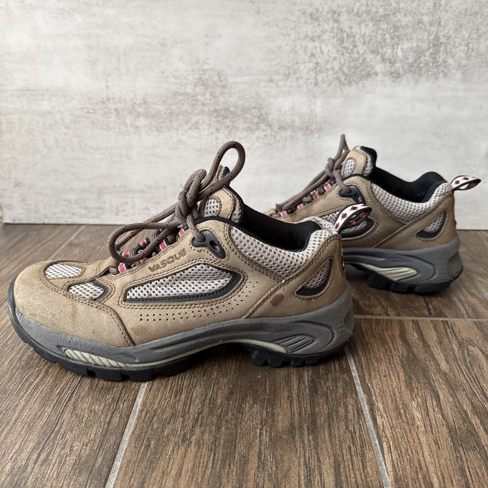 Vasque Hiking Shoes Womens 8.5 Brown Leather Trail Low Outdoor